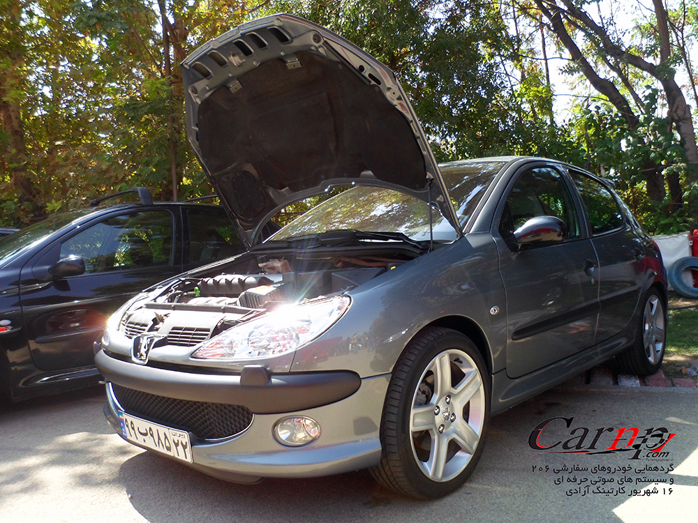 گردهمایی پژو های سفارشی و سیستم های صوتی  9