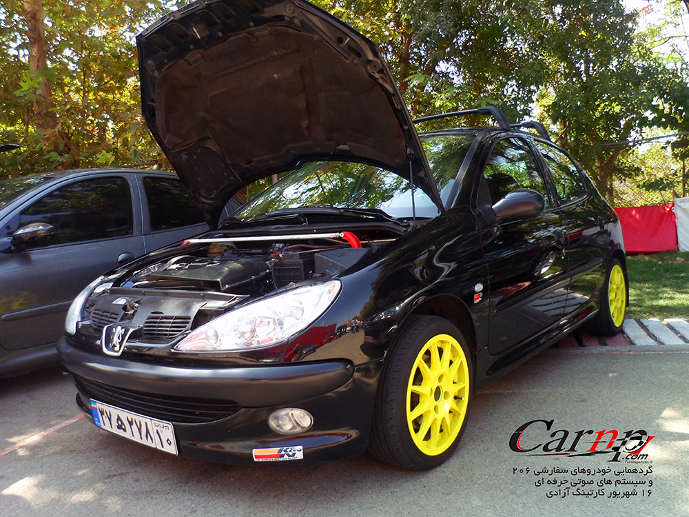گردهمایی پژو های سفارشی و سیستم های صوتی  10