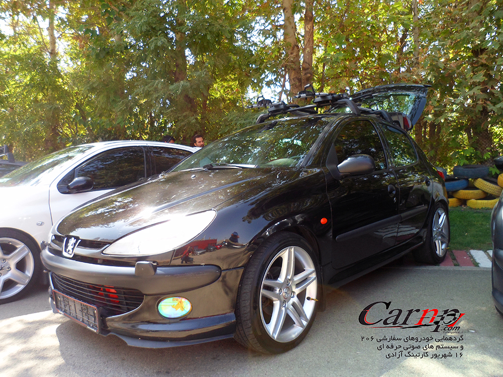 گردهمایی پژو های سفارشی و سیستم های صوتی  12