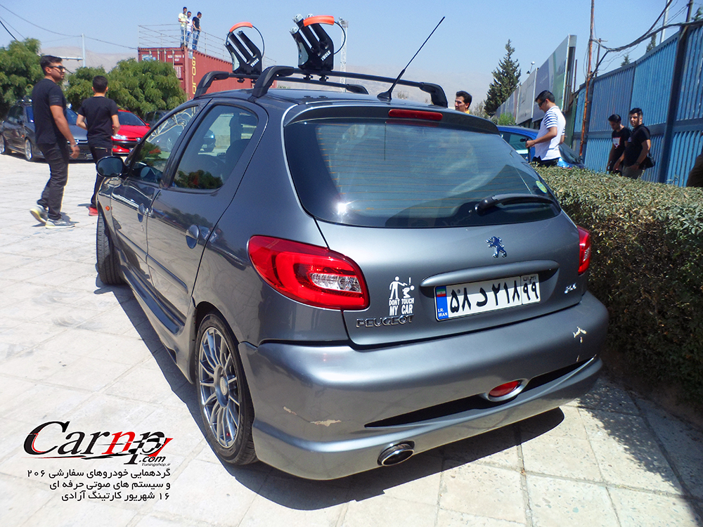 گردهمایی پژو های سفارشی و سیستم های صوتی  2