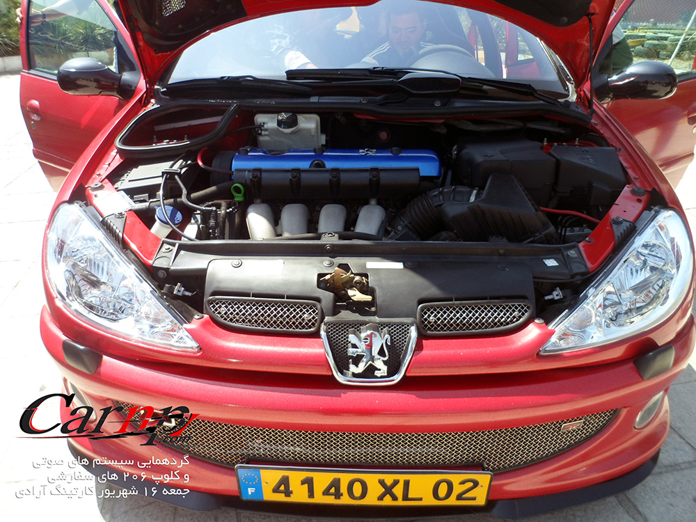 گردهمایی پژو های سفارشی و سیستم های صوتی  5