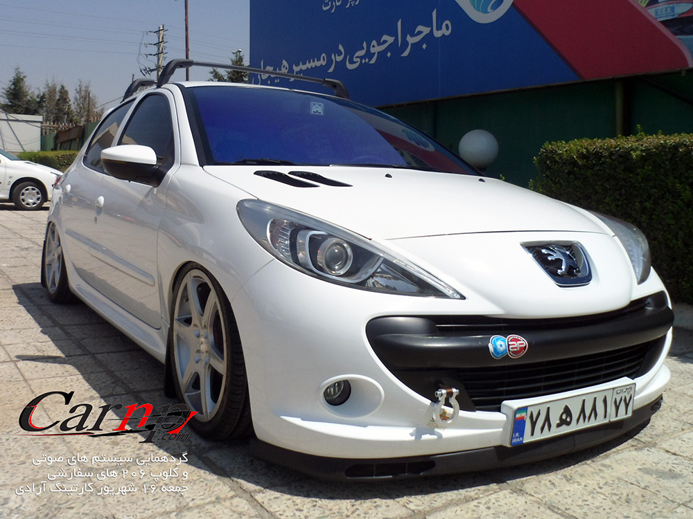 گردهمایی پژو های سفارشی و سیستم های صوتی  11