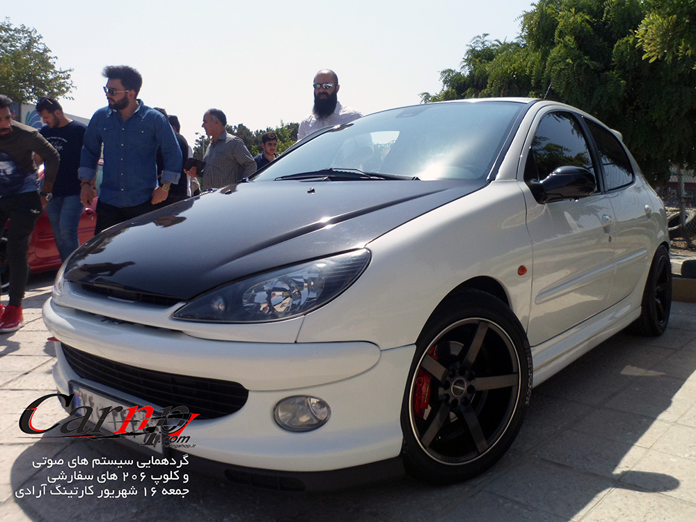 گردهمایی پژو های سفارشی و سیستم های صوتی  14