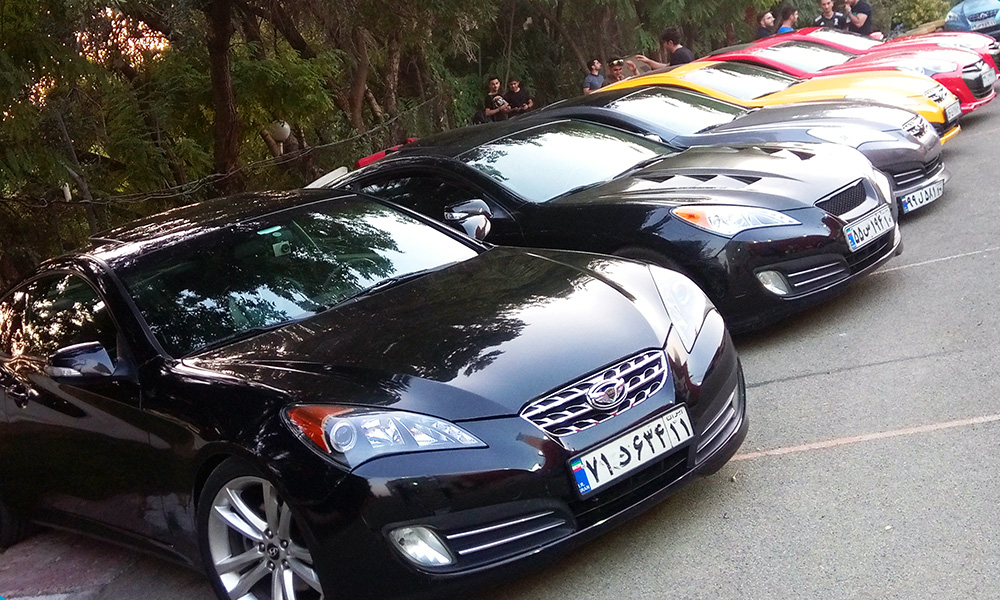 اولین گردهمایی اتومبیل های کوپه  38