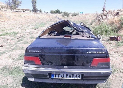 تصادف حمید بقایی 3