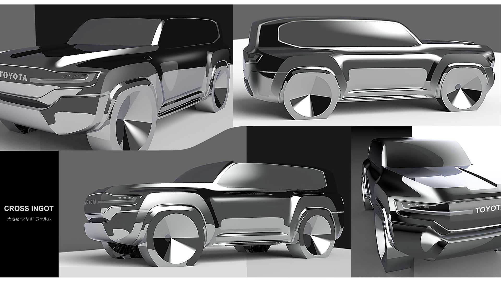 طرح های اولیه تویوتا لند کروزر 2022 19