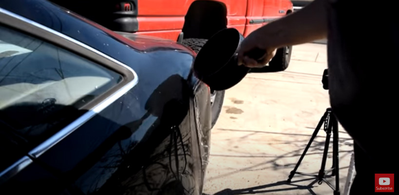 صافکاری ماشین با آب جوش  1