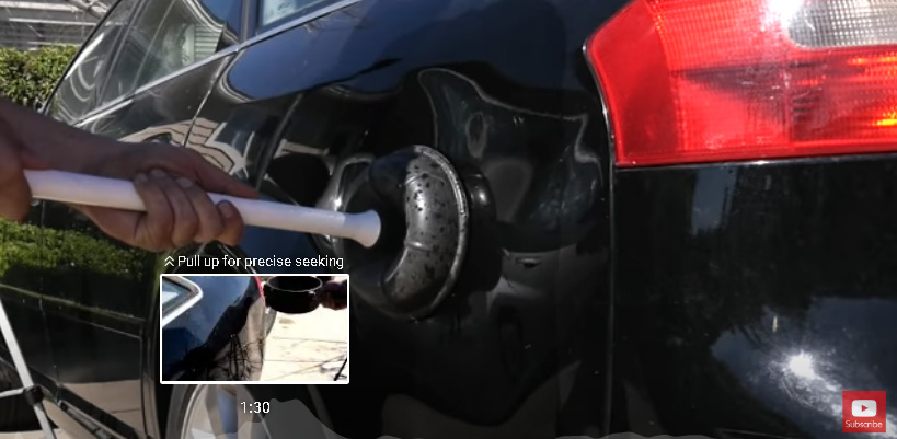 صافکاری ماشین با آب جوش  3