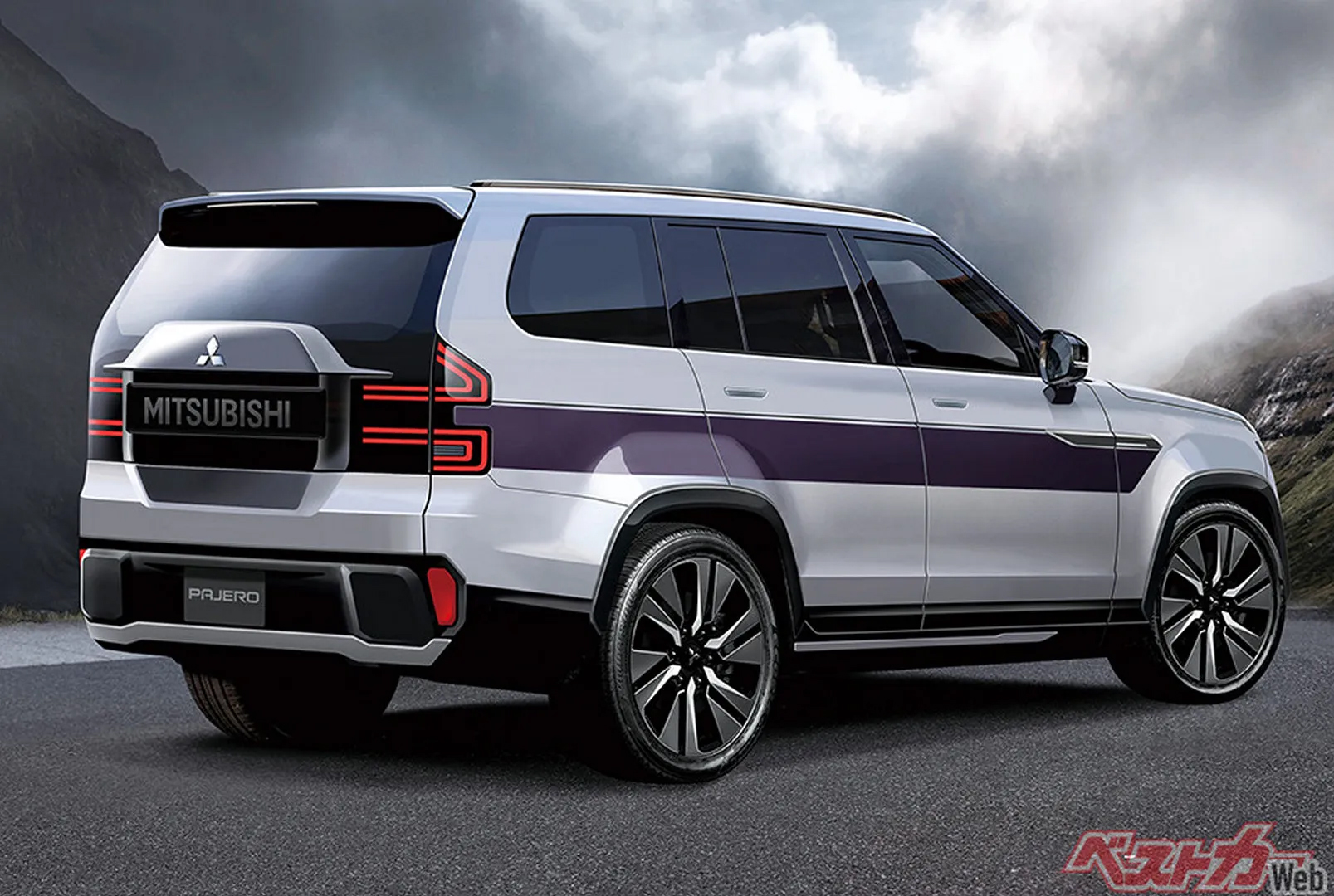 طرح جدید پاجرو  4